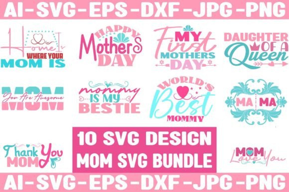 10 MOM SVG DESIGNS BUNDLE: A Designer's Honest Review