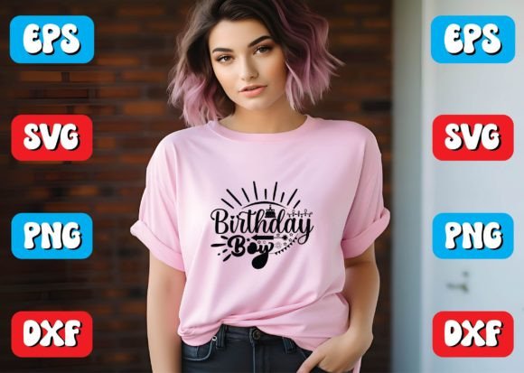 Birthday Boy SVG Design