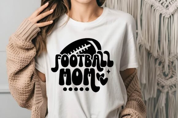 Football Mom Svg Wonderful T-shirt