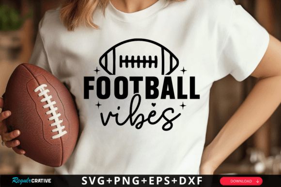 Football Vibes SVG Design