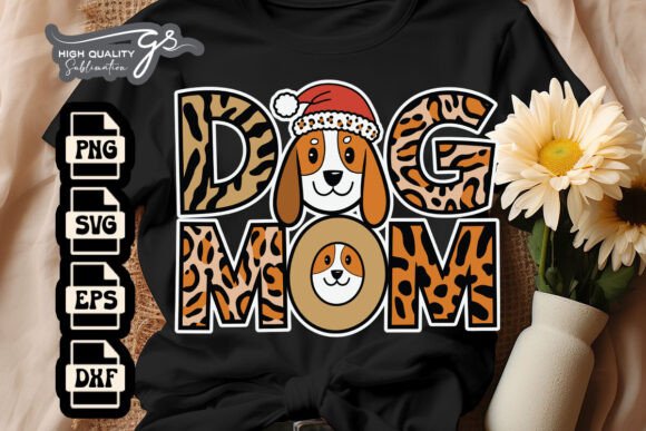 Merry Xmas Beagle Dog Mom SVG