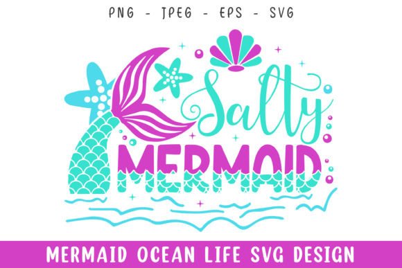 Salty Mermaid Ocean Life Design Svg: An Embroidery Designer’s Review