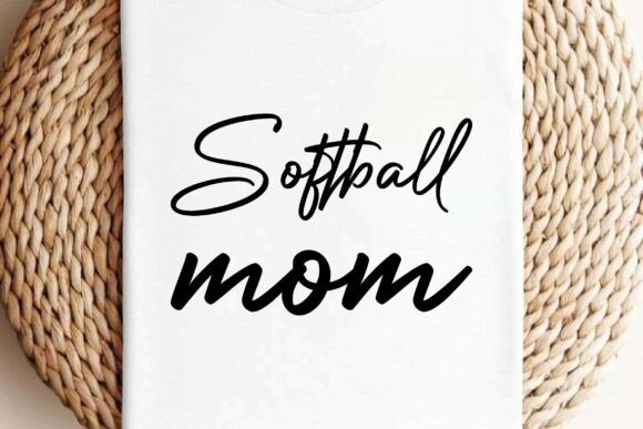 Softball Mom SVG PNG Sublimation Design